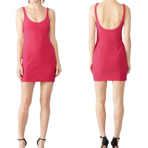 Bec & Bridge Magenta Amelie Tank Mini Dress XS - Picture 1 of 10